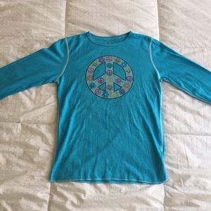 NWOT Rock Candy Peace Sign Studded T-Shirt